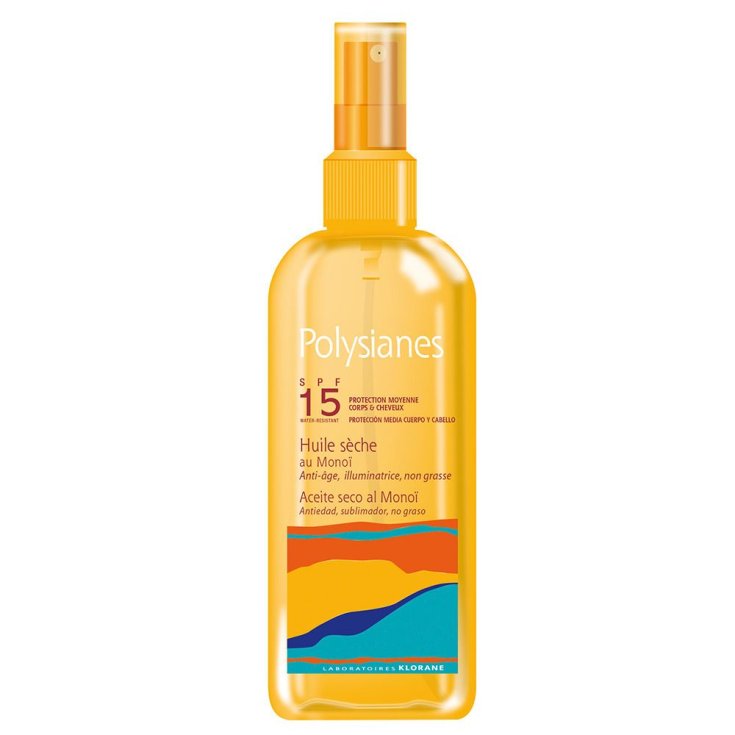 Poliysianes Aceite Seco Spf15 Klorane 150ml