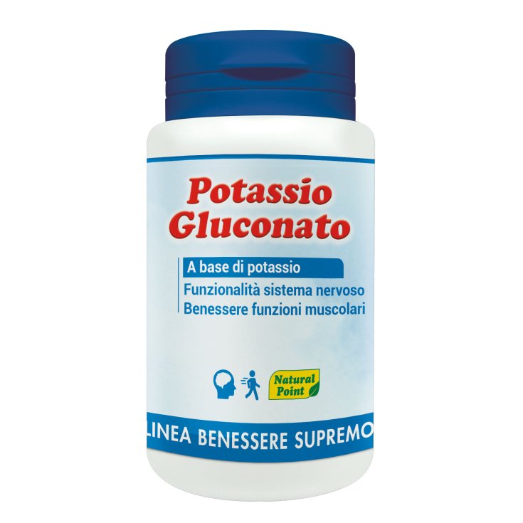 Gluconato de Potasio Supreme Wellness Line Punto Natural 90 Comprimidos