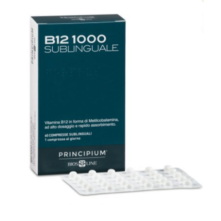 Principium B12 1000 BiosLine 60 Comprimidos