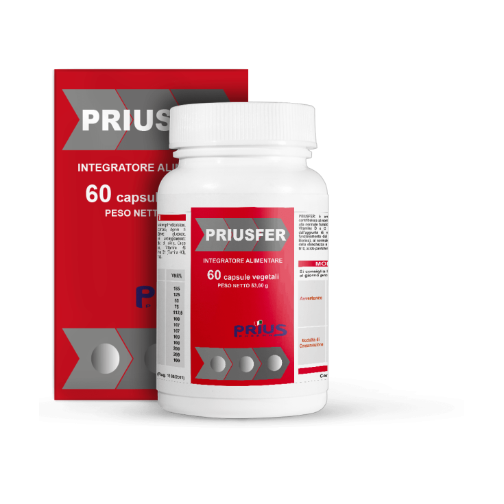 Priusfer Prius Pharma 60 Cápsulas Vegetarianas