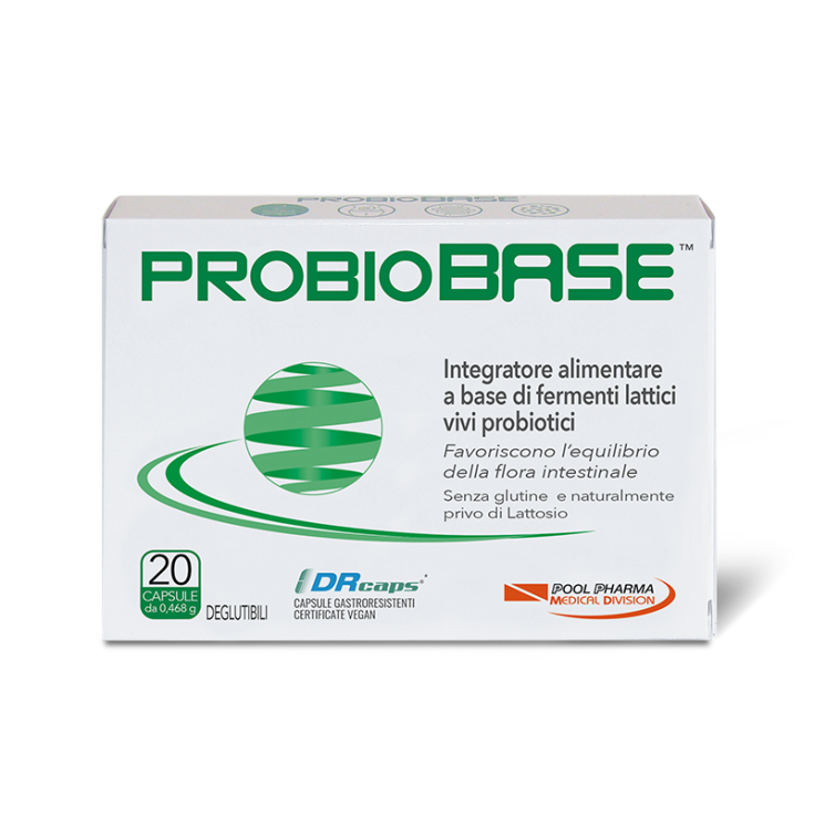 Probiobase Piscina Pharma 20 Cápsulas