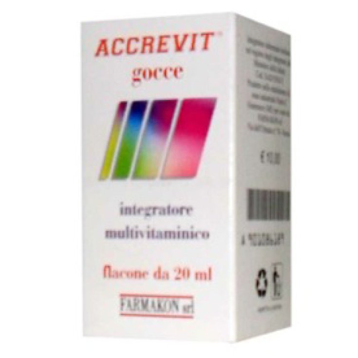 Farmakon Accrevit Drops Suplemento Multivitamínico 10ml
