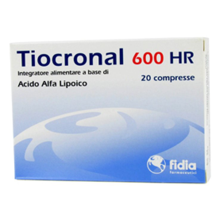 Tiocronal 600hr Integrado 20cpr