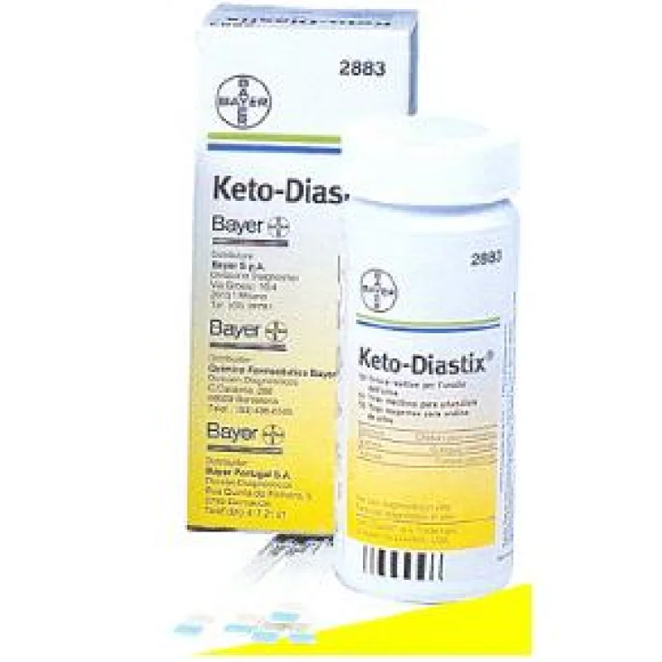 Ketodiastix 50 tiras reactivas