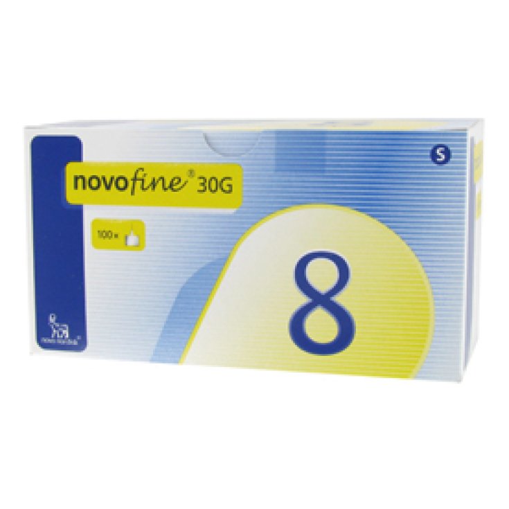 Agujas de insulina Novofine G30 8 mm 100 piezas
