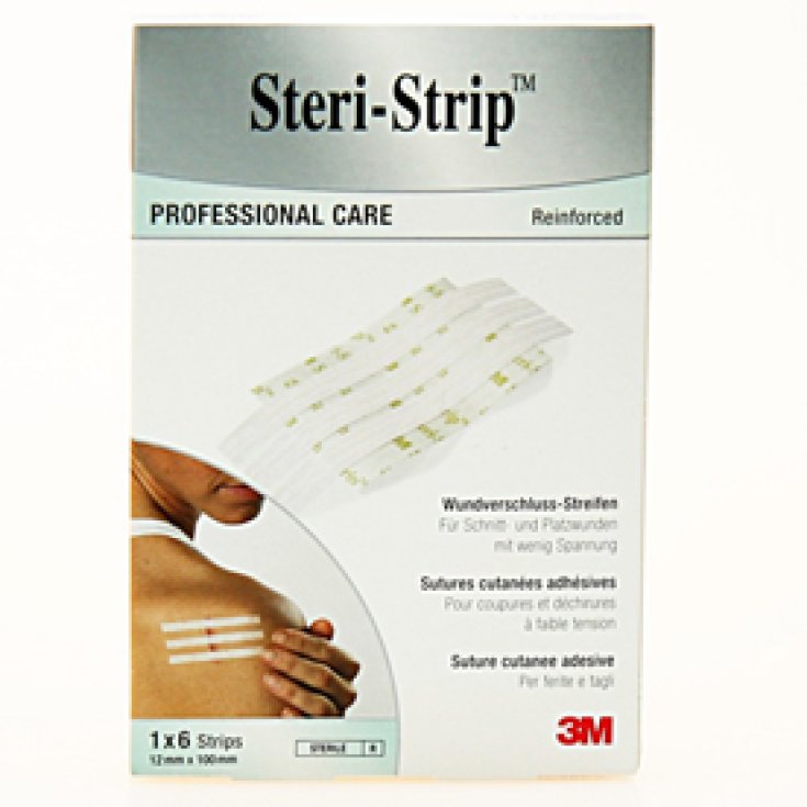 Steristrip 3m 12x100mm 6 piezas