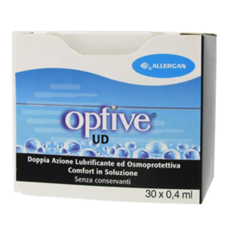 Allergan Optive Ud Solucion Lubricante Confort Doble Accion 30 Viales De 0,4ml