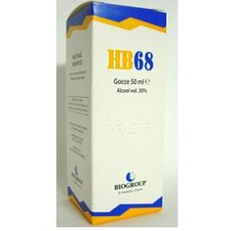 Biogroup Hb 68 Distony Remedio Homeopatico 50ml