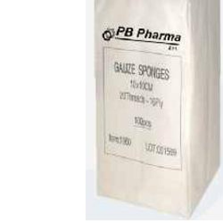 PB Pharma Gasa 16 Capas 10x10cm 100 Piezas