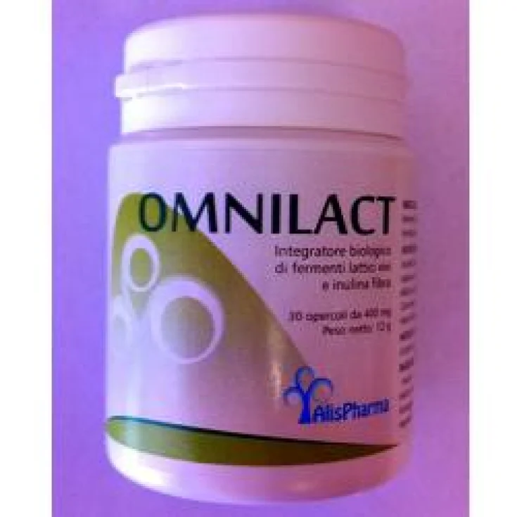 Alis Pharma Omnilact Fermentos Lácticos Vivos 30 Cápsulas
