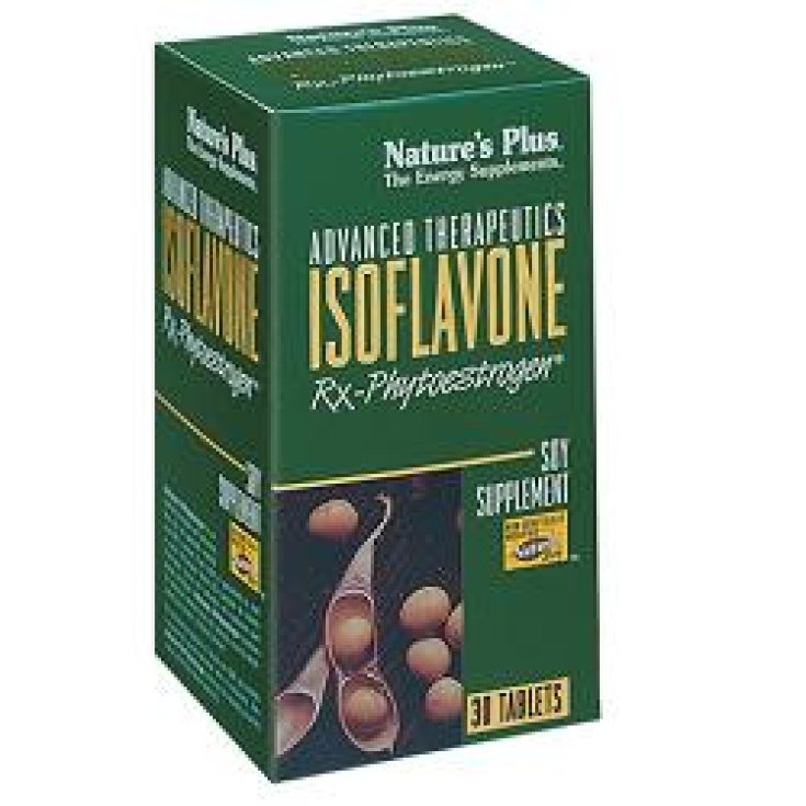 Suplemento alimenticio de isoflavonas Nature's Plus 30 tabletas