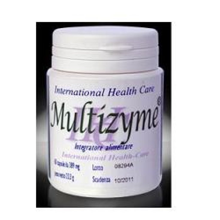 International Health Care Multizyme Suplemento Alimenticio 60 Cápsulas