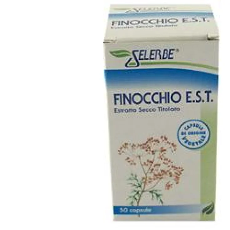 Selerbe Hinojo Extractos Secos Titulado Complemento Alimenticio 50 Cápsulas