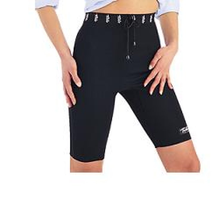 Pantalón Corto Adelgazante Ciclista Cintura Alta Turbo Cell Negro Talla 7