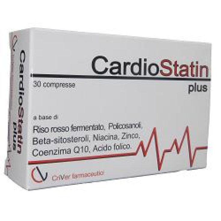 Criver Farmaceutici Cardiostatin Plus Complemento Alimenticio 30 Comprimidos