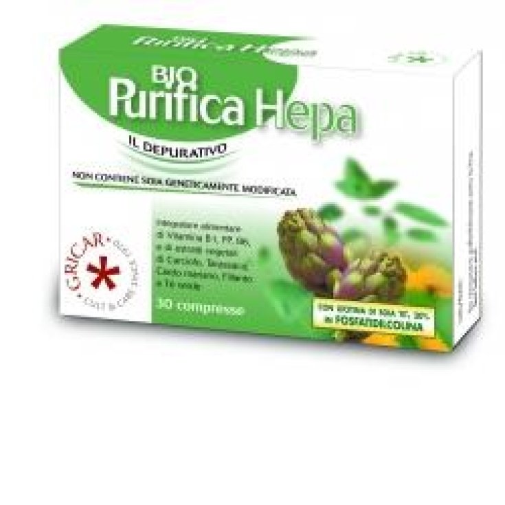 Biopurifica Hepato Complemento Alimenticio 30 Comprimidos 15g