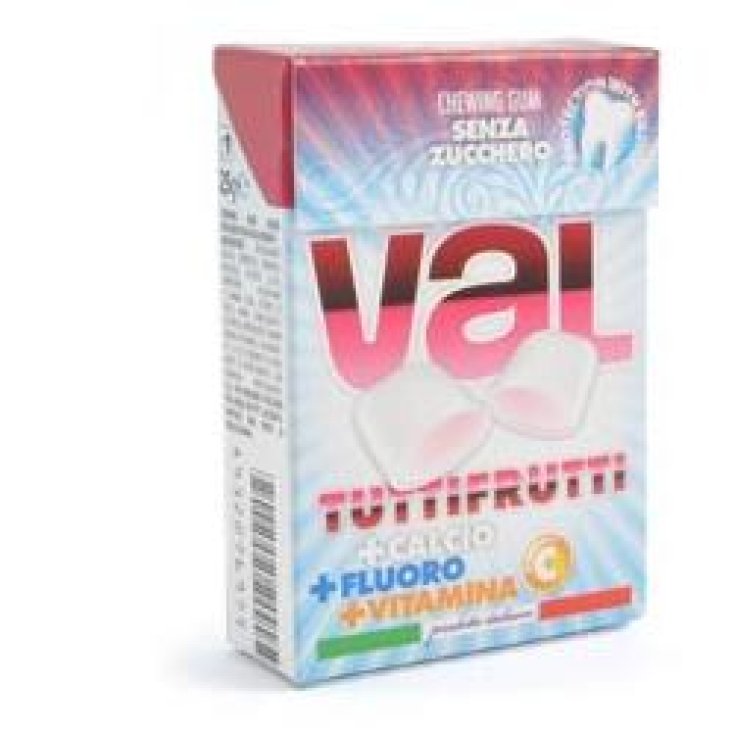 Val Chicle Tutti Frutti Sin Azúcar 25g