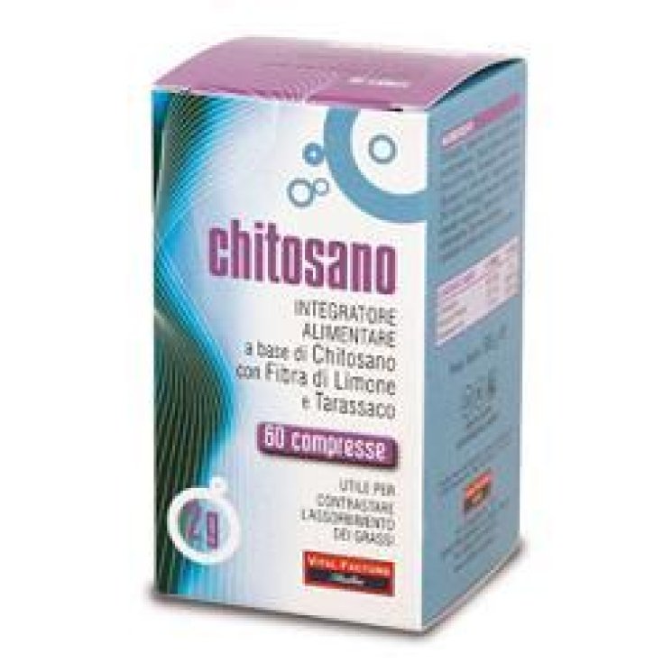 Vital Factor Chitosan Suplemento Alimenticio Adelgazante 60 Comprimidos