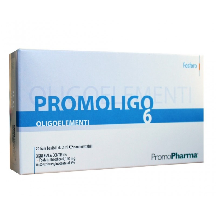 Oligoelementos Promoligo 6 Fósforo PromoPharma 20x2ml