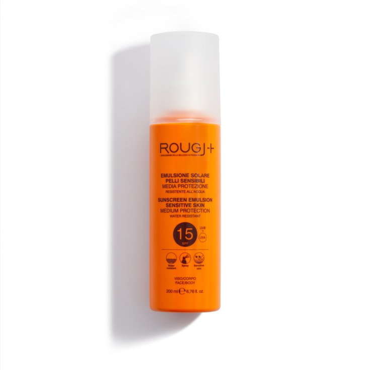 Protector Solar Pieles Sensibles SPF15 Rougj+ 200ml