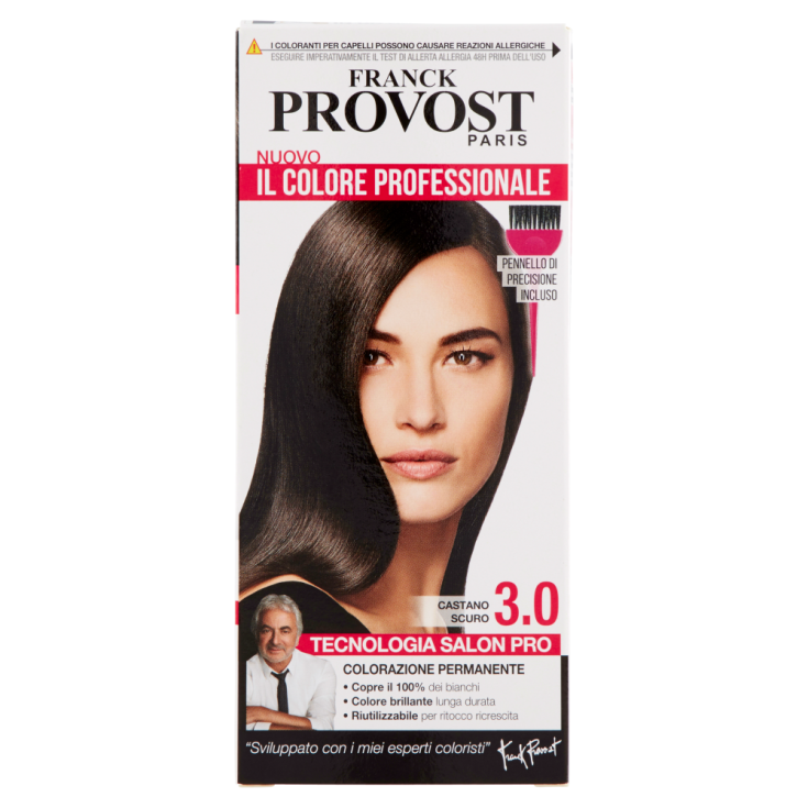 Nuevo Coloración Profesional 3.0 Castaño Oscuro PROVOST 1 Kit