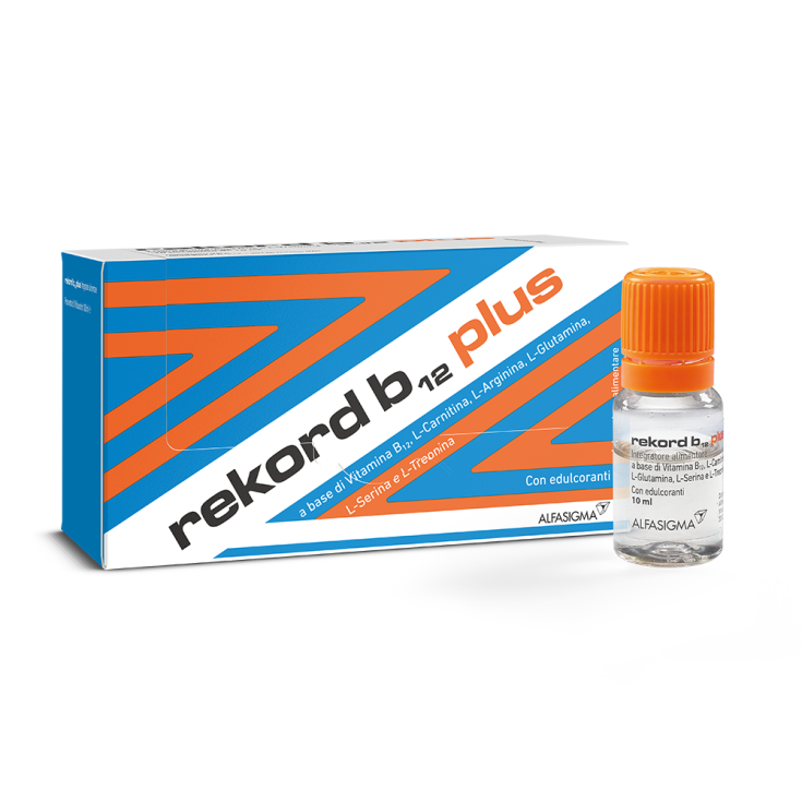 Rekord B12 Plus Alfasigma 10 Viales De 10ml