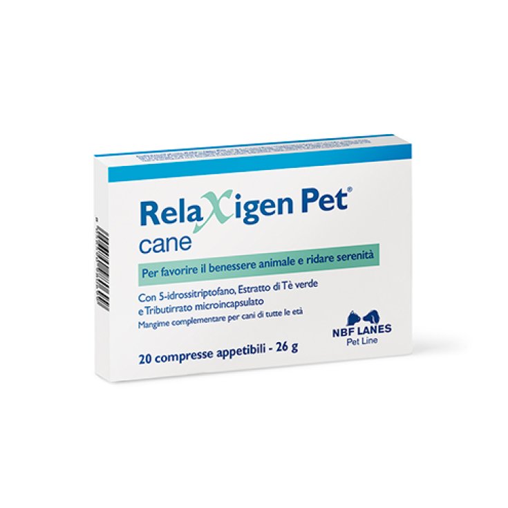 Relaxigen Pet Dog NBF Lanes 20 Comprimidos palatables