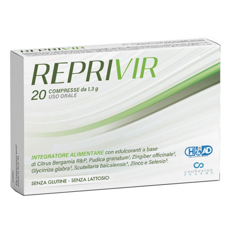 Reprivir Coohesion Pharma 20 Comprimidos