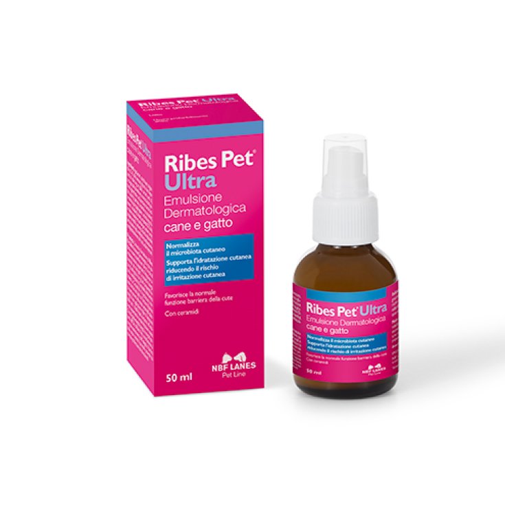 Ribes Pet Ultra Emulsión Dermatológica Perro Y Gato NBF Lanes 50ml