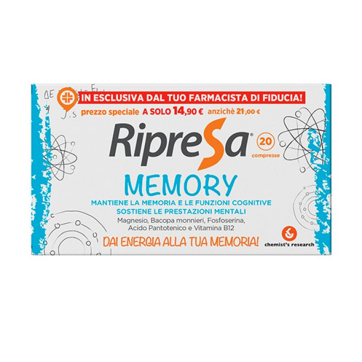 Recovery Chemist's Research Memory 20 tabletas