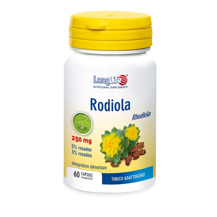 Rodiola 250mg LongLife 60 Cápsulas Vegetarianas