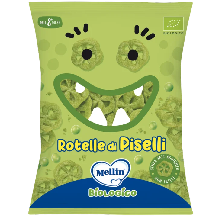 Ruedas de Guisantes Mellin Ecológicos 20g