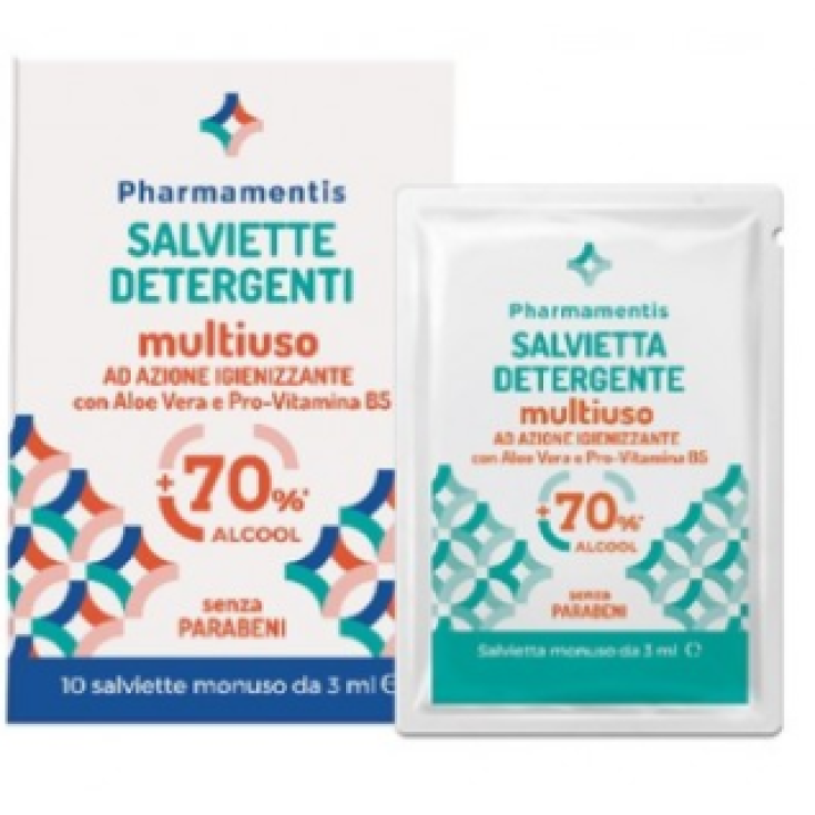 Pharmamentis Toallitas Limpiadoras Multiusos 10 Piezas