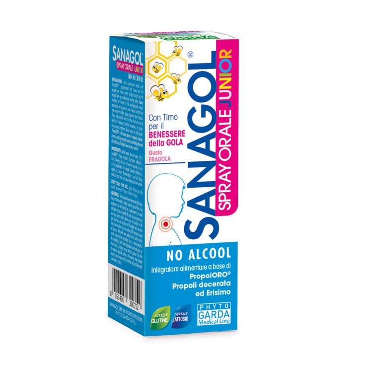 SANAGOL SPRAY ORAL JUNIOR Phyto Garda 20ml Fresa