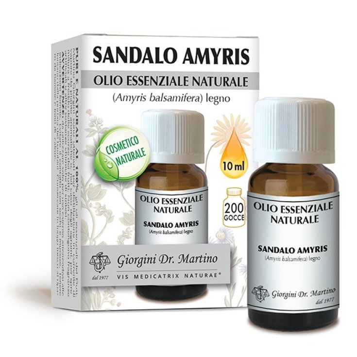 Sándalo Amyris Aceite Esencial Natural Dr. Giorgini 10ml