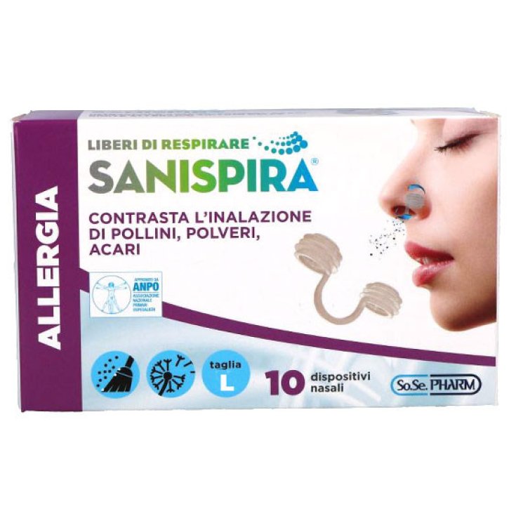 Sanispira® Allergy Talla L 10 Piezas