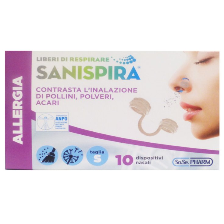 Sanispira Allergy Talla S 10 Piezas