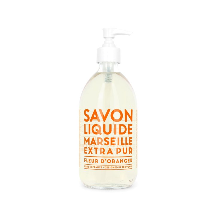 Jabón Líquido De Marsella Fleur D'orange Compagnie De Provence 500ml