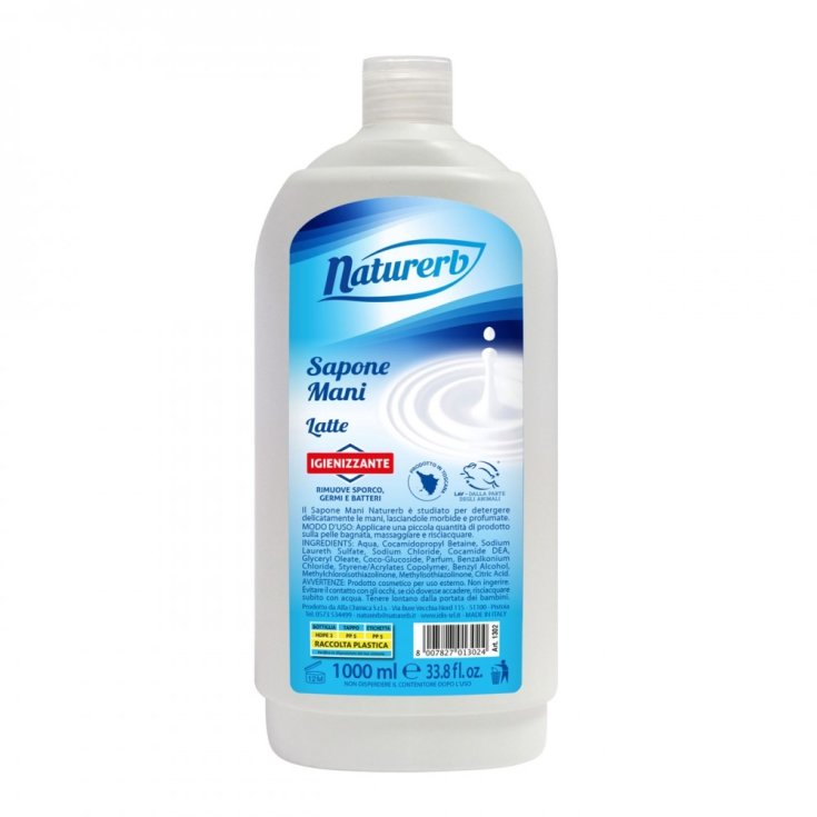 Naturerb Jabón de Manos con Leche 1000ml