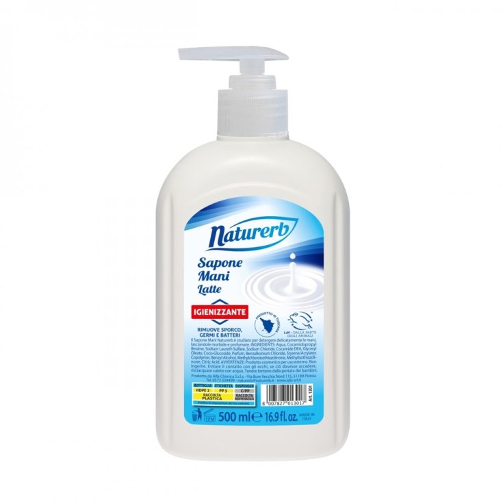 Naturerb Jabón de Manos con Leche 500ml
