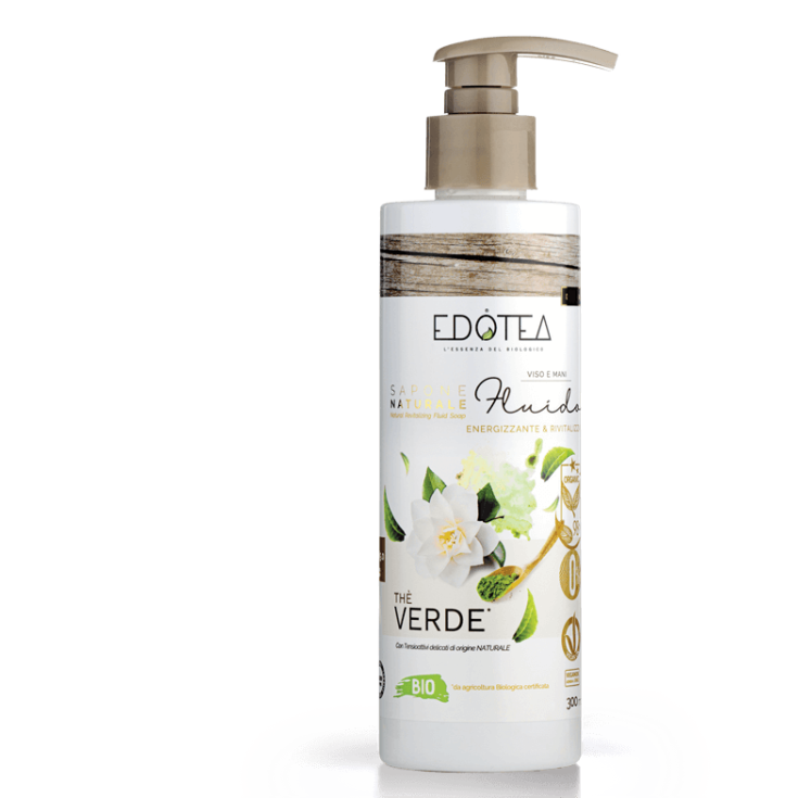 EDOTEA Jabón Natural Fluido Té Verde 300ml EDOTEA Jabón Natural Fluido Té Verde 300ml
