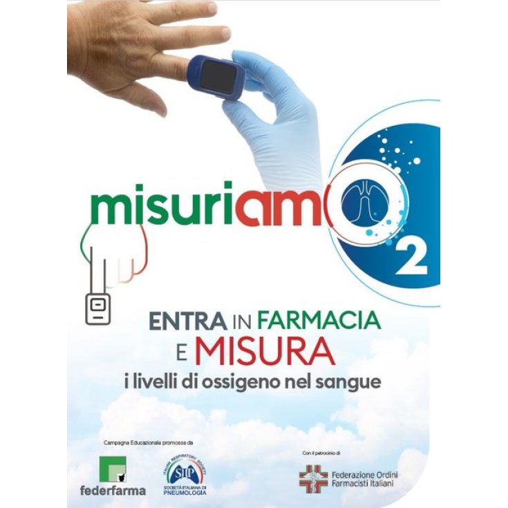 Oxímetro de pulso de campaña MisuriAMO2 FederFarma 1 Pieza