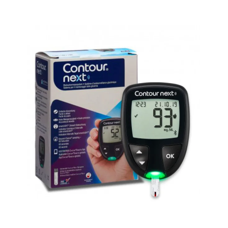 Medidor de glucosa en sangre Contour Next Bayer