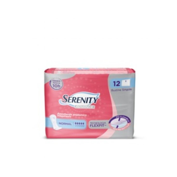 Serenity Advance Absorbente Anatómico Normal 12 Piezas