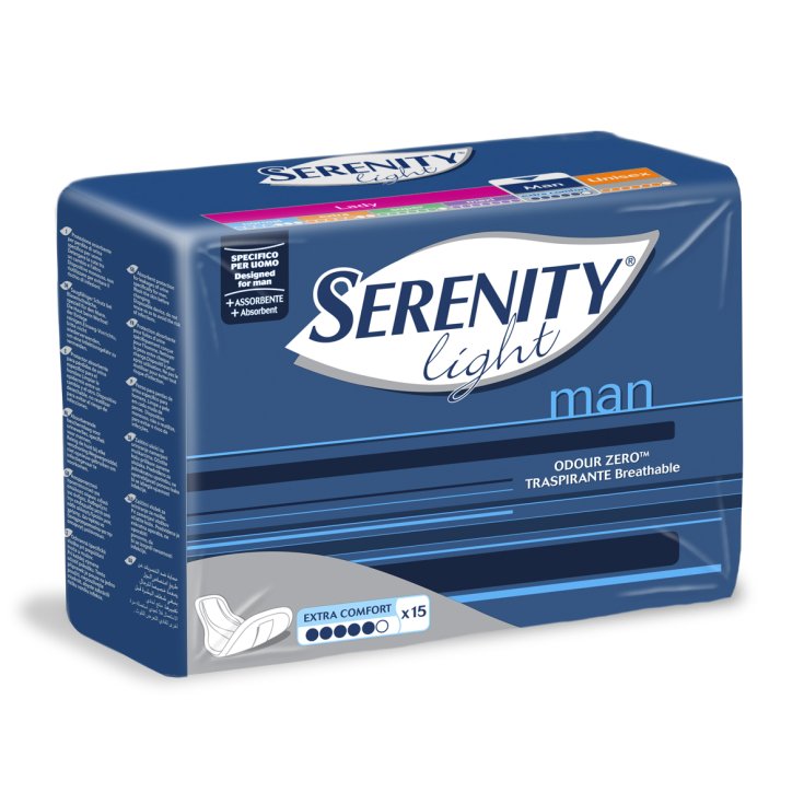 Serenity Light Hombre Extra Confort 15 Piezas