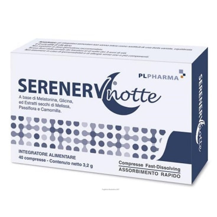 Serenerv Notte® PL Pharma 40 Comprimidos