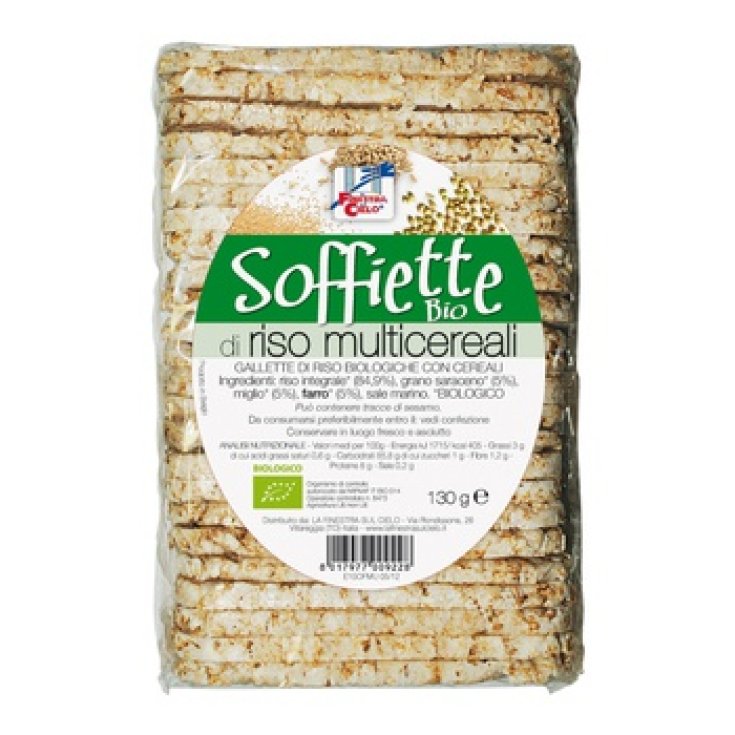 Fuelle de Arroz Multigrano Orgánico La Finestra Sul Cielo 130g