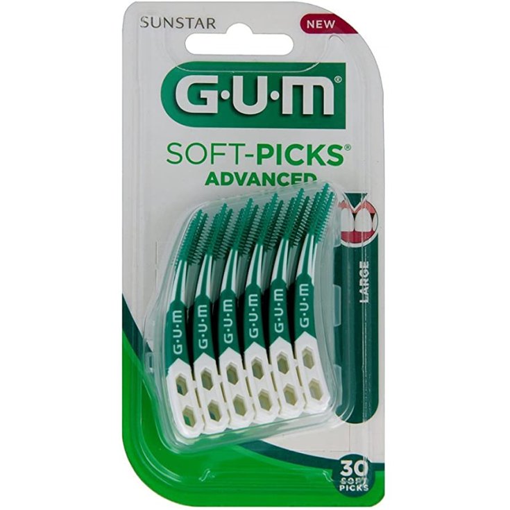 Sunstar Gum Soft Picks Advanced Grande 30 Unidades