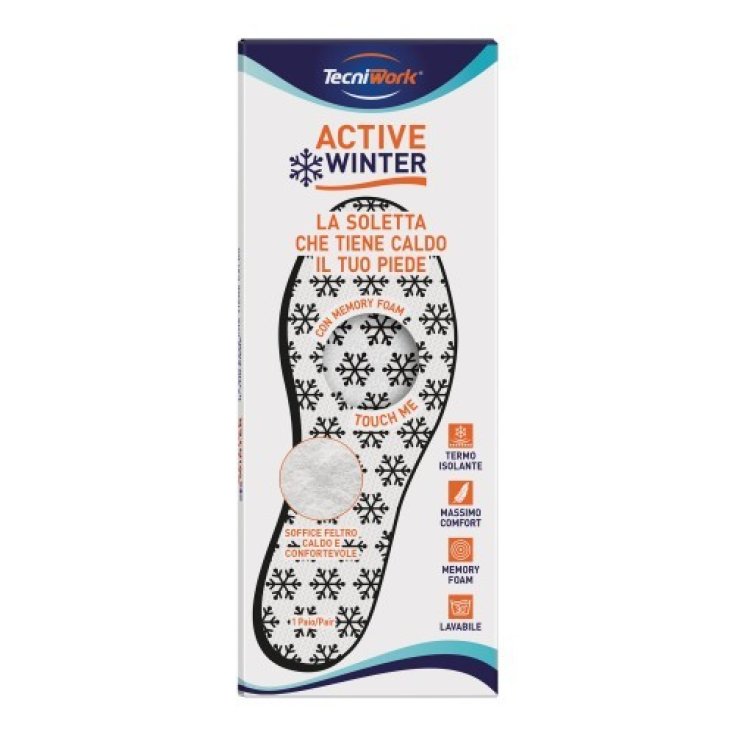 Plantillas Active Winter Memory Foam Tecniwork® 1 Par Talla 35