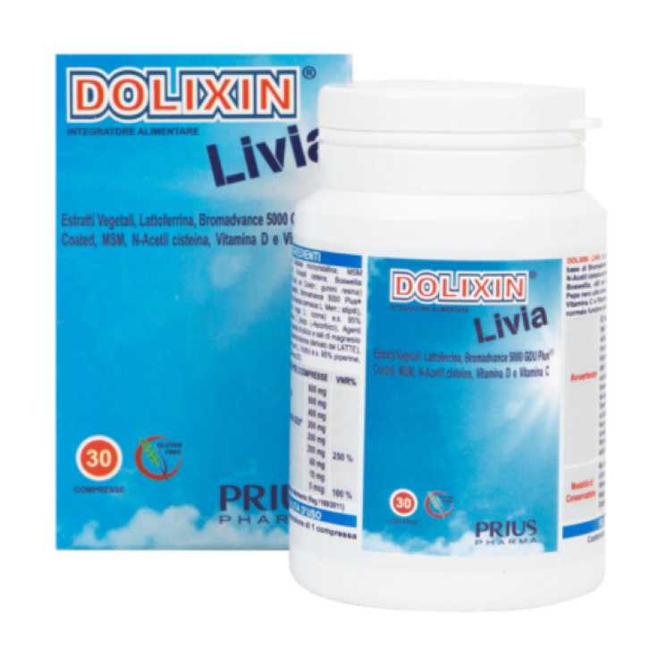 Dolixina Livia Prius Pharma 30 Comprimidos
